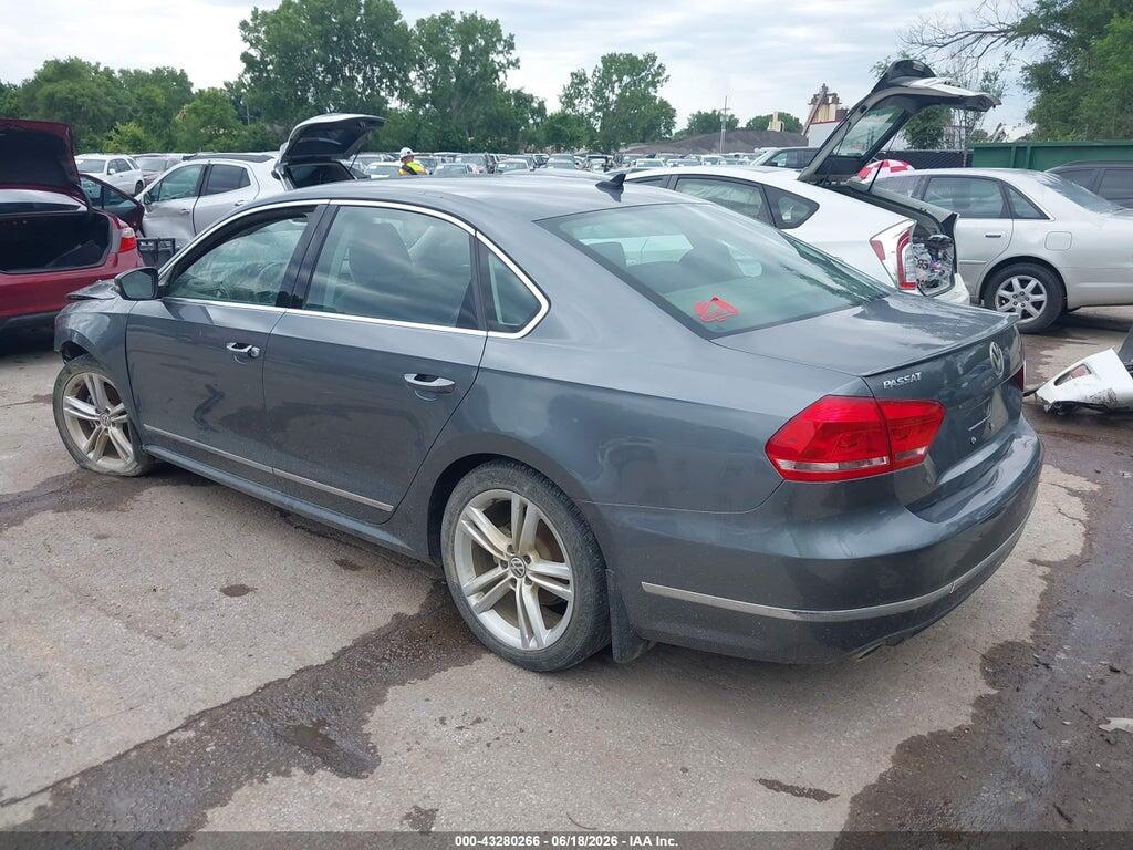 1VWCM7A31DC150008 2013 VOLKSWAGEN PASSAT photo no. 3