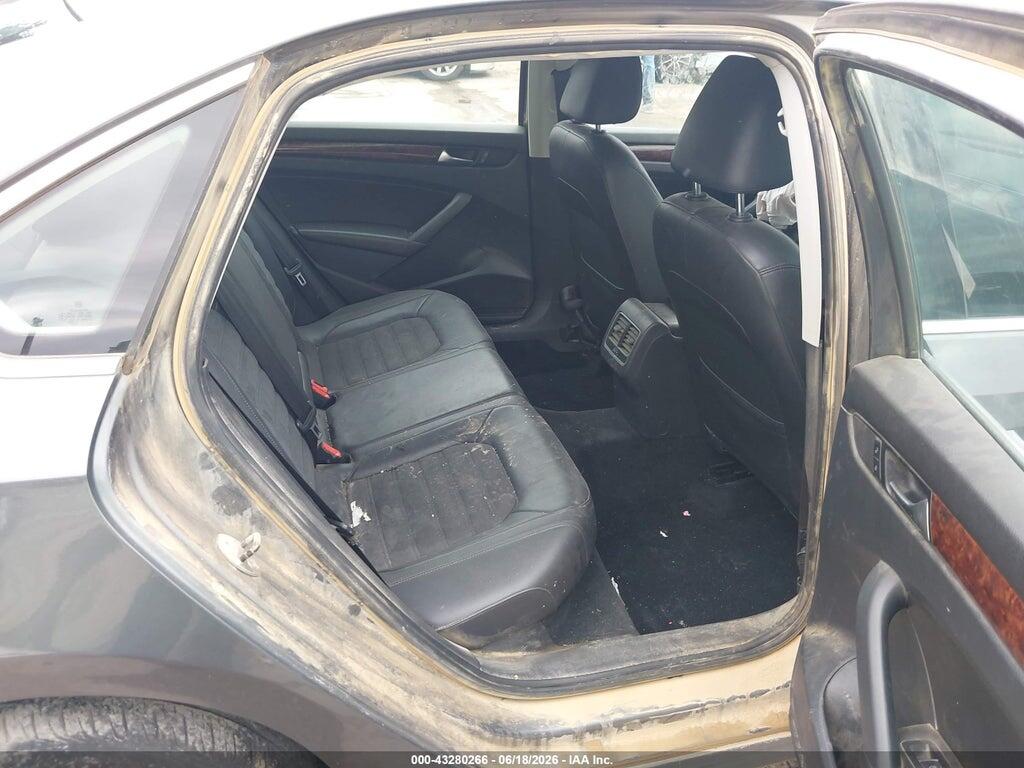 1VWCM7A31DC150008 2013 VOLKSWAGEN PASSAT photo no. 8