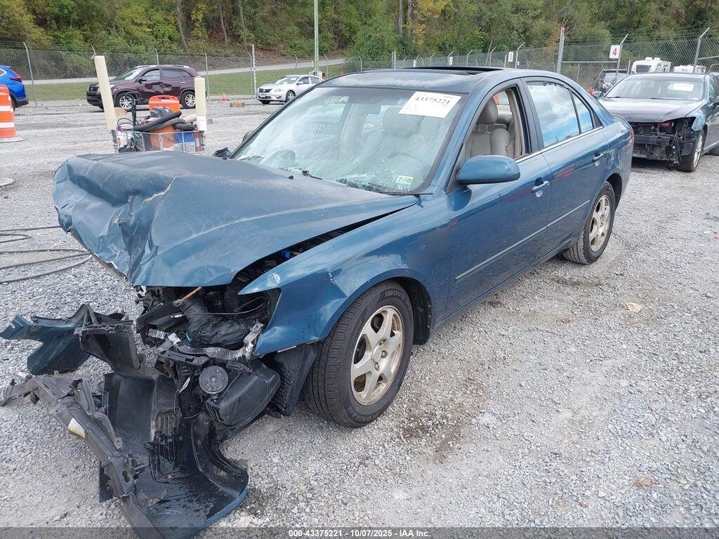 5NPET46C07H271739 2007 HYUNDAI SONATA photo no. 2