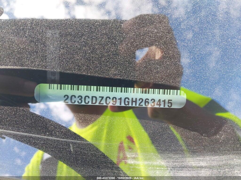 2C3CDZC91GH263415 2016 DODGE CHALLENGER photo no. 9