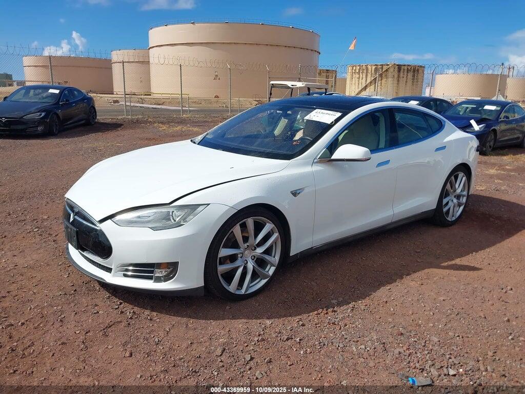 5YJSA1CP3DFP05886 2013 TESLA MODEL S photo no. 2