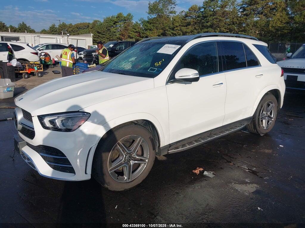 4JGFB4KBXNA826541 2022 MERCEDES-BENZ GLE 350 photo no. 2