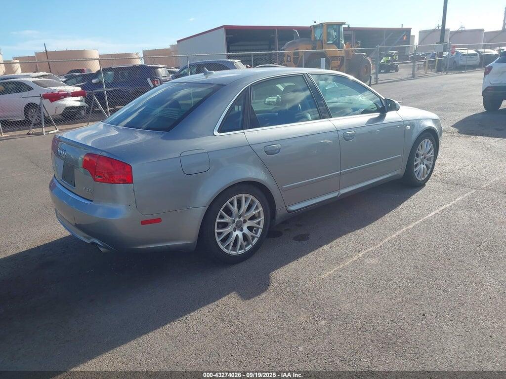 WAUDF78E78A149727 2008 AUDI A4 photo no. 4