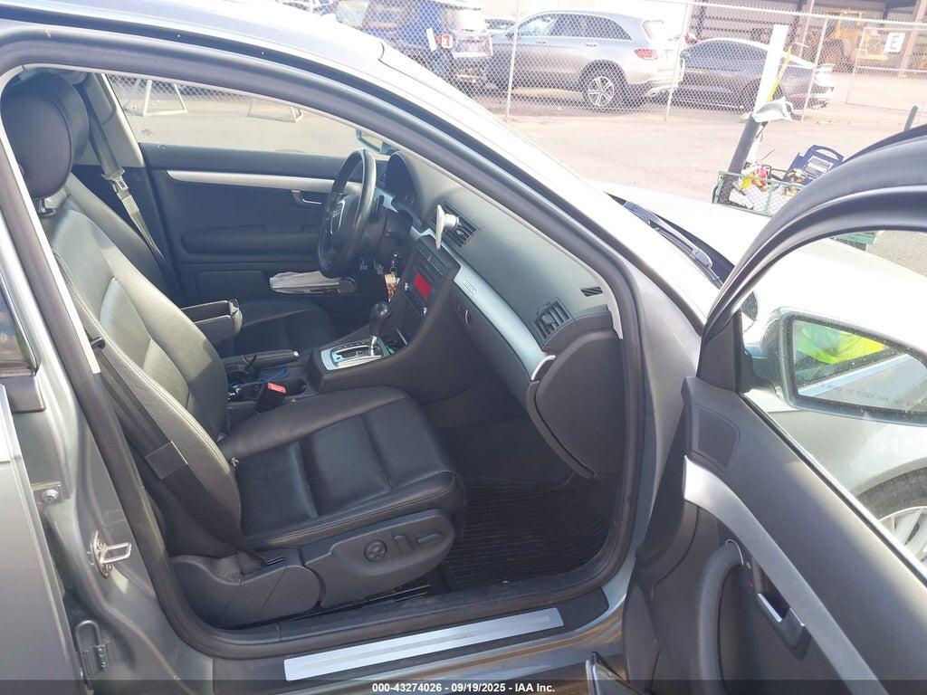 WAUDF78E78A149727 2008 AUDI A4 photo no. 5