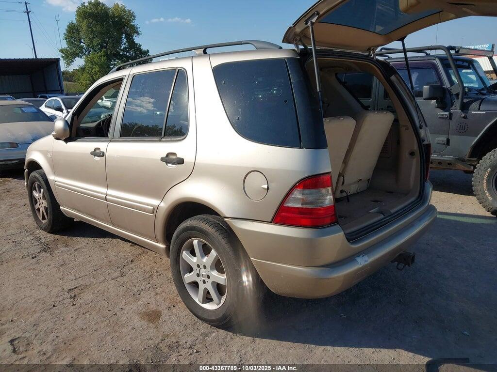 4JGAB72E21A260651 2001 MERCEDES-BENZ ML 430 photo no. 3