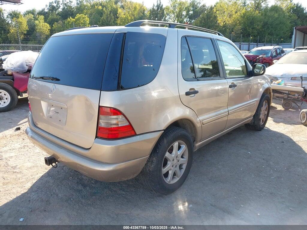 4JGAB72E21A260651 2001 MERCEDES-BENZ ML 430 photo no. 4