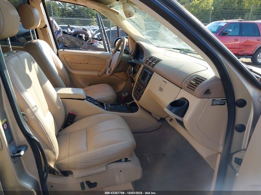 4JGAB72E21A260651 2001 MERCEDES-BENZ ML 430 photo no. 5