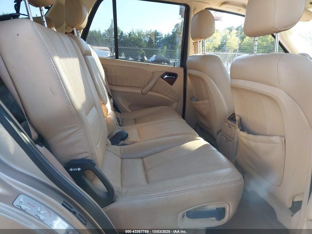 4JGAB72E21A260651 2001 MERCEDES-BENZ ML 430 photo no. 8