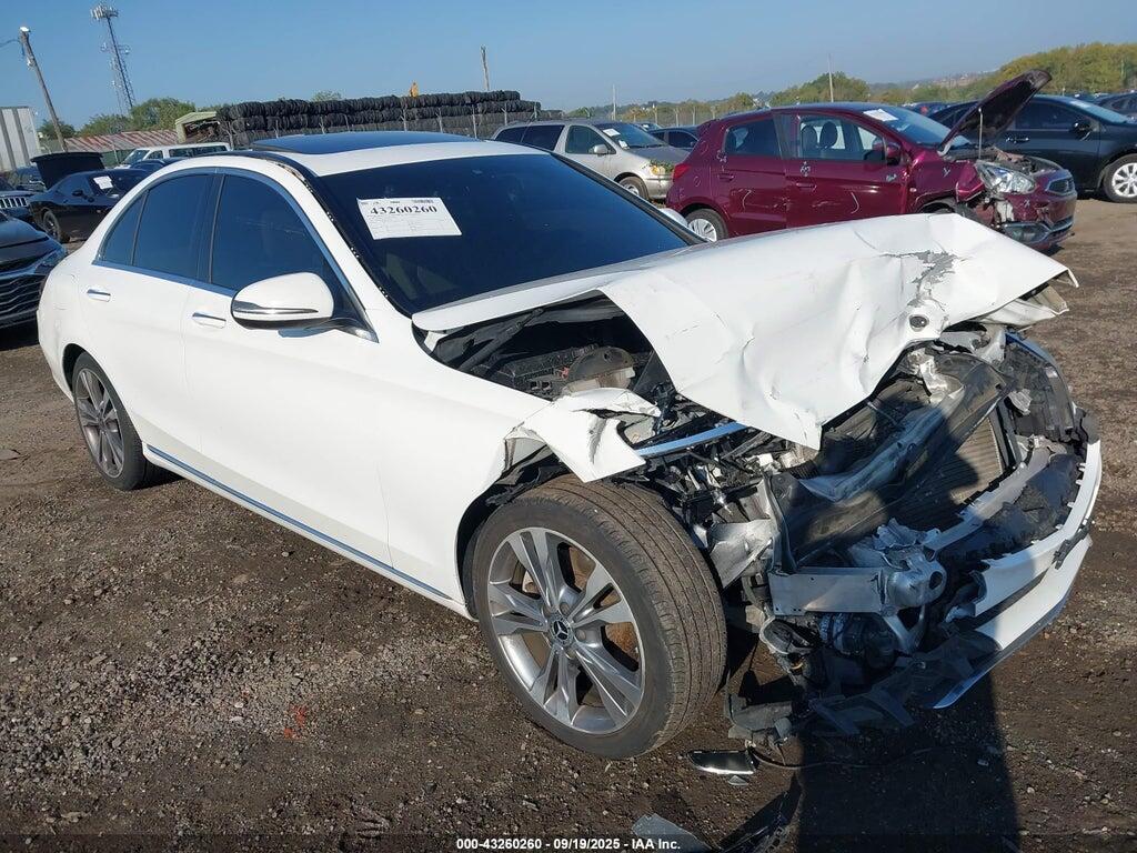 55SWF4JB3JU241794 2018 MERCEDES-BENZ C 300 photo no. 1