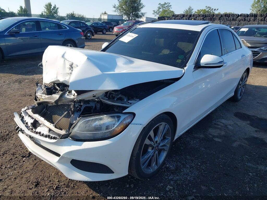 55SWF4JB3JU241794 2018 MERCEDES-BENZ C 300 photo no. 2
