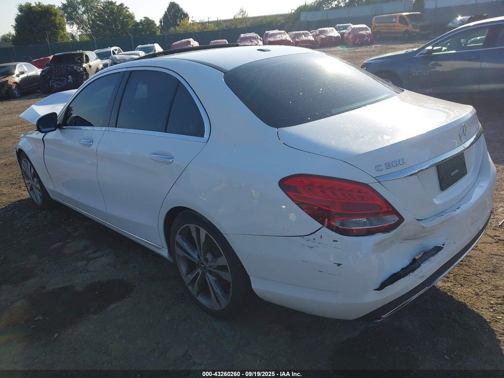 55SWF4JB3JU241794 2018 MERCEDES-BENZ C 300 photo no. 3