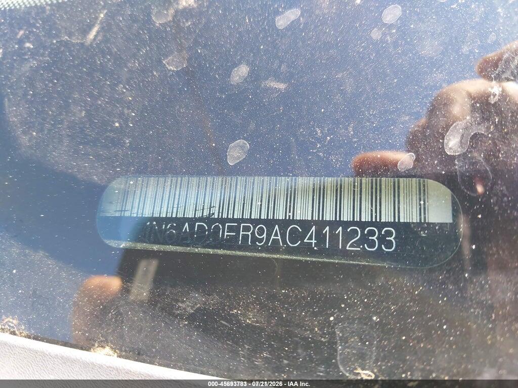1N6AD0ER9AC411233 2010 NISSAN FRONTIER photo no. 9
