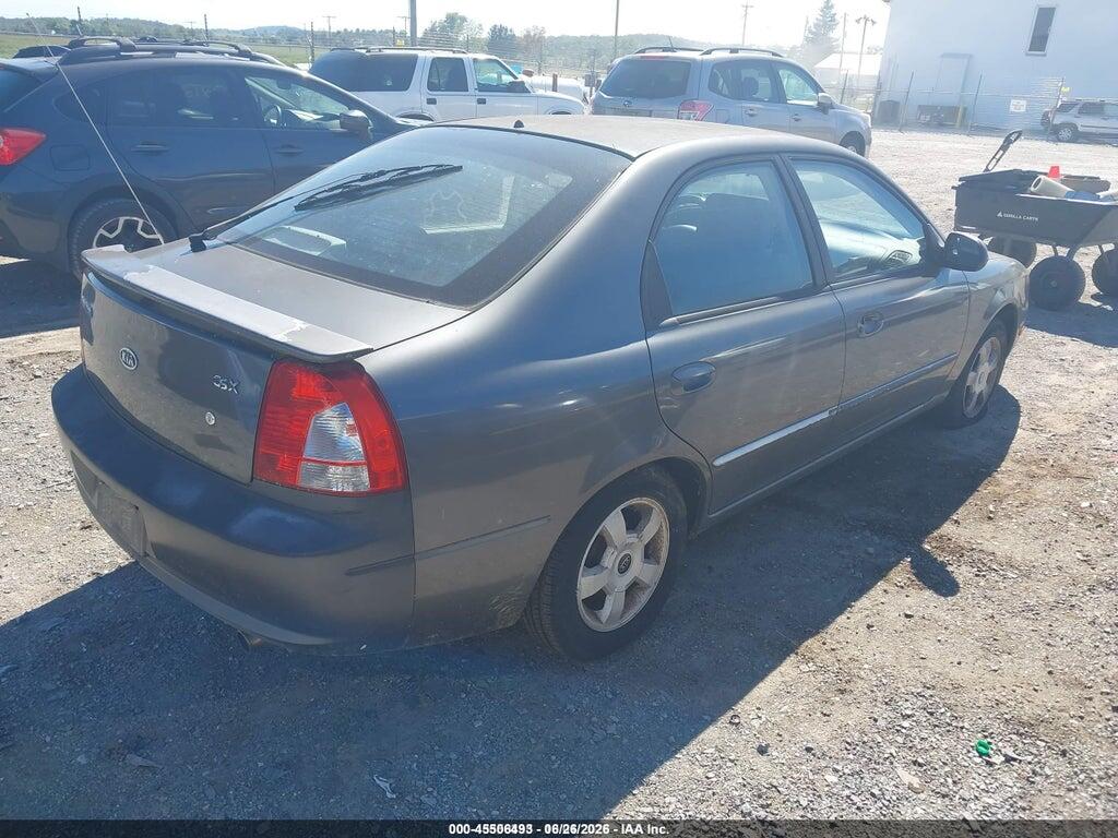 KNAFB161645137508 2004 KIA SPECTRA photo no. 4
