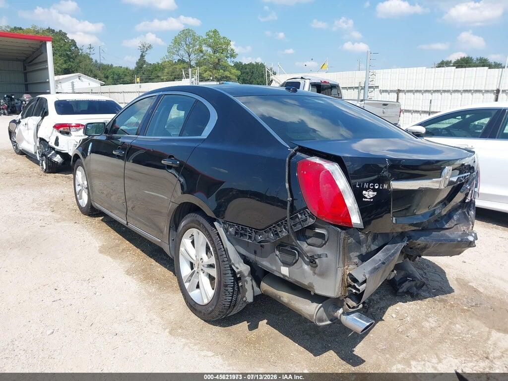 1LNHL9DR5CG800601 2012 LINCOLN MKS photo no. 3
