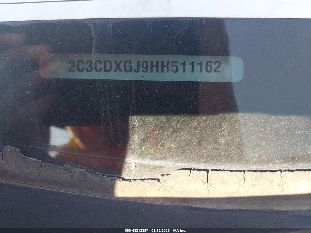 2C3CDXGJ9HH511162 2017 DODGE CHARGER photo no. 9