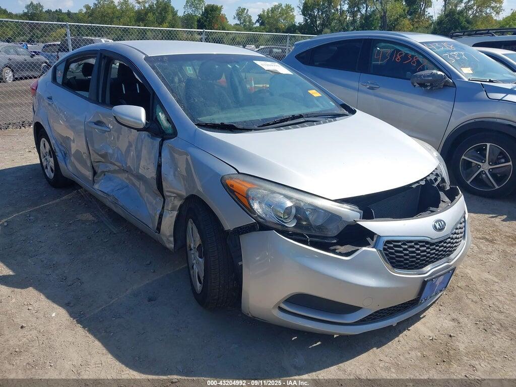 KNAFK4A61G5501410 2016 KIA FORTE photo no. 1