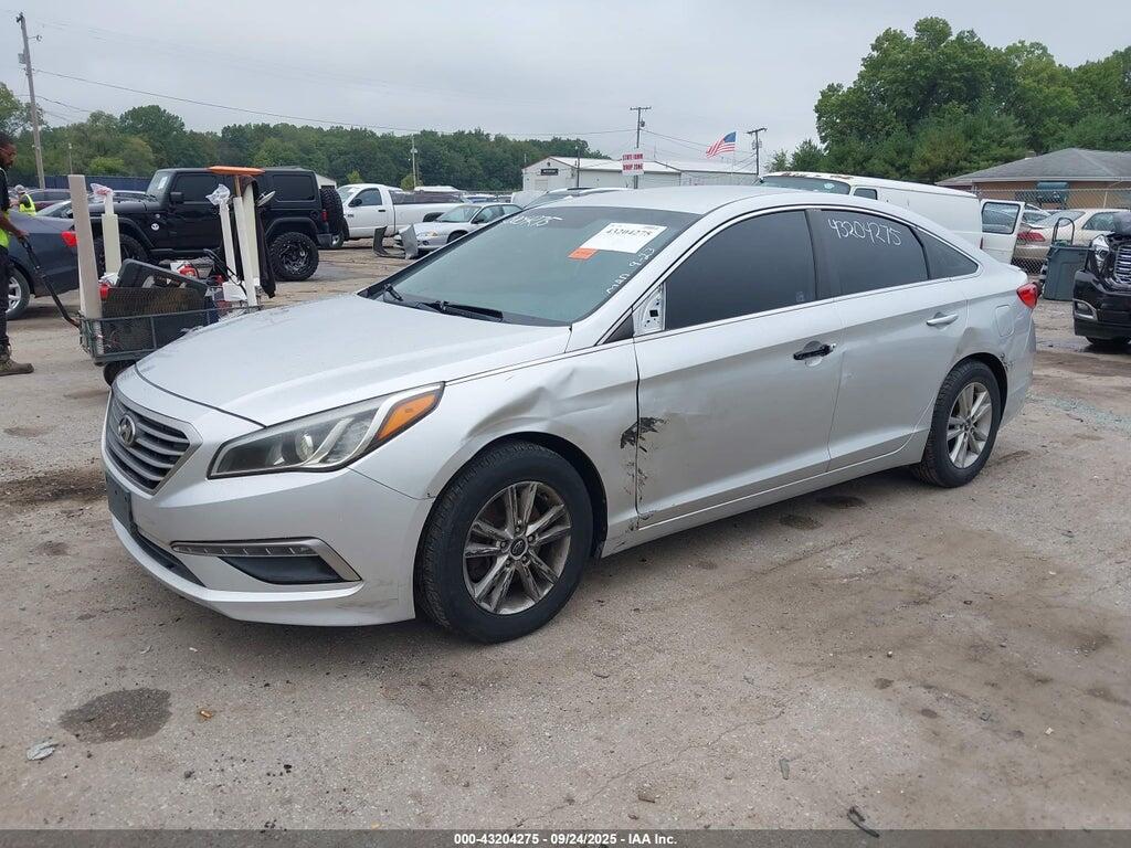 5NPE24AF5FH054867 2015 HYUNDAI SONATA photo no. 2