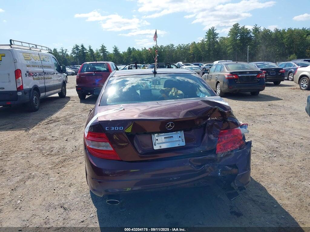 WDDGF81X98F079464 2008 MERCEDES-BENZ C 300 photo no. 12
