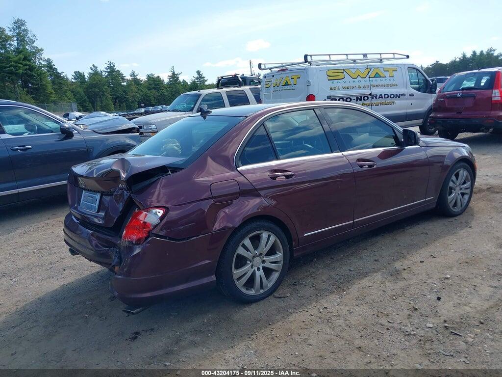 WDDGF81X98F079464 2008 MERCEDES-BENZ C 300 photo no. 4