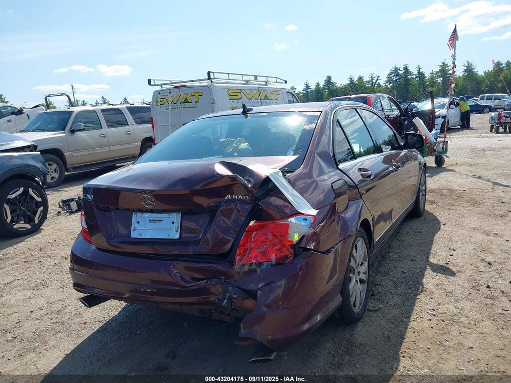 WDDGF81X98F079464 2008 MERCEDES-BENZ C 300 photo no. 6