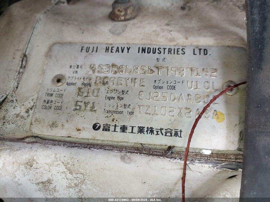 4S3BG6856T7987142 1996 SUBARU LEGACY photo no. 9