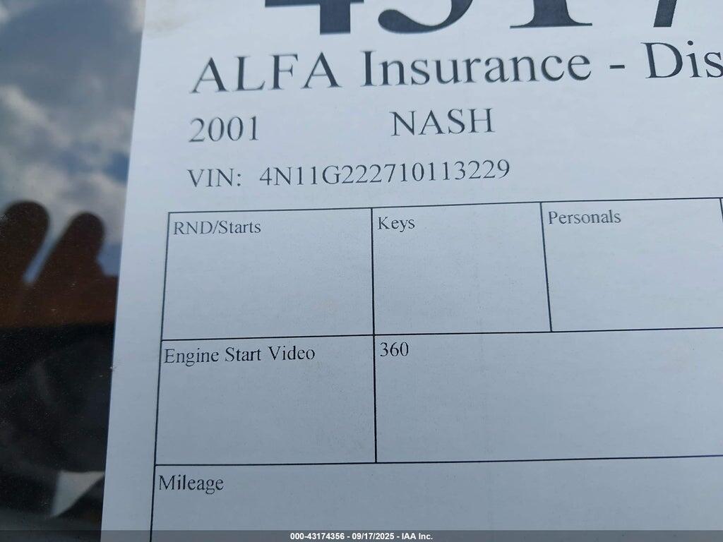 4N11G222710113229 2001 NASH 22G photo no. 9