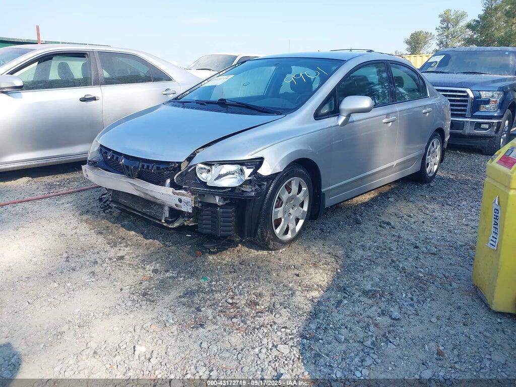 2HGFA16509H309901 2009 HONDA CIVIC photo no. 2