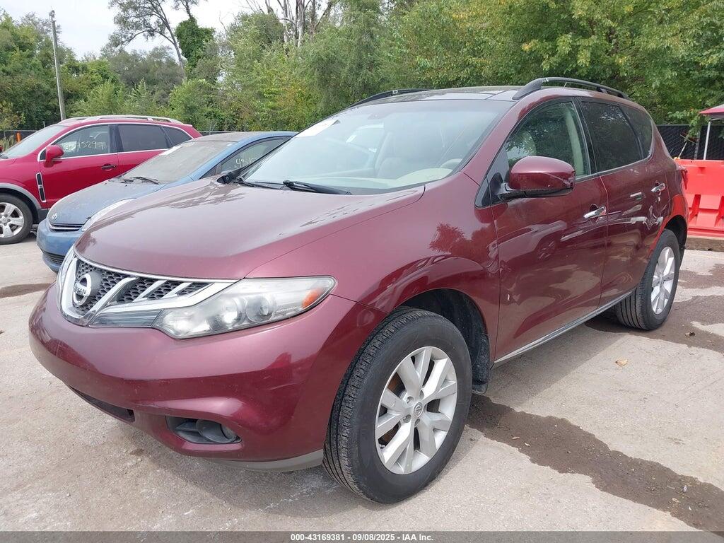 JN8AZ1MW8BW156614 2011 NISSAN MURANO photo no. 2