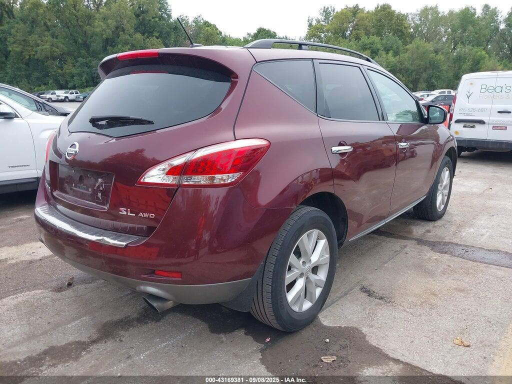 JN8AZ1MW8BW156614 2011 NISSAN MURANO photo no. 4