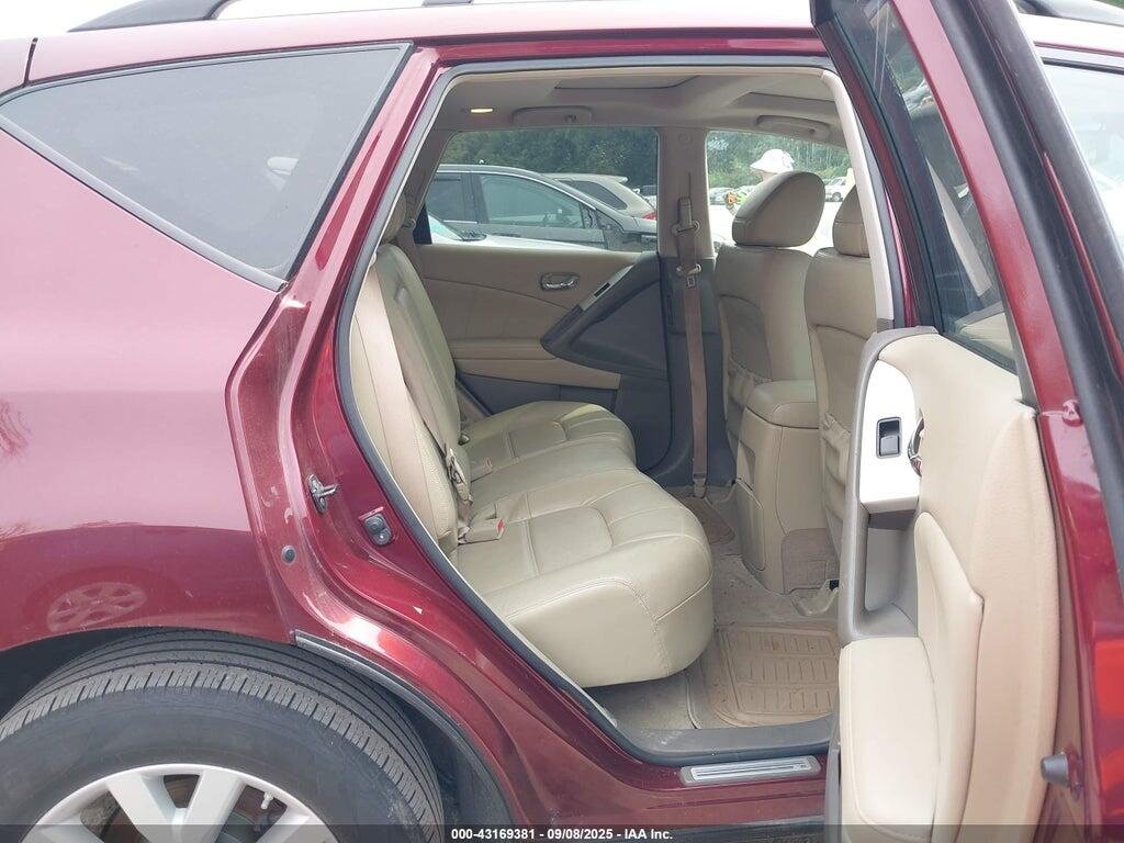 JN8AZ1MW8BW156614 2011 NISSAN MURANO photo no. 8