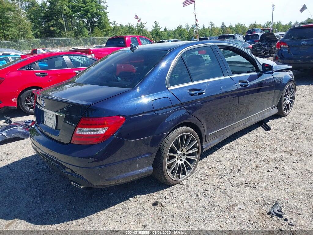 WDDGF8AB1DR242153 2013 MERCEDES-BENZ C 300 photo no. 4