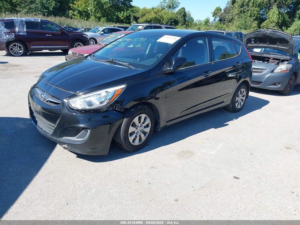 KMHCT5AE1GU244265 2016 HYUNDAI ACCENT photo no. 2