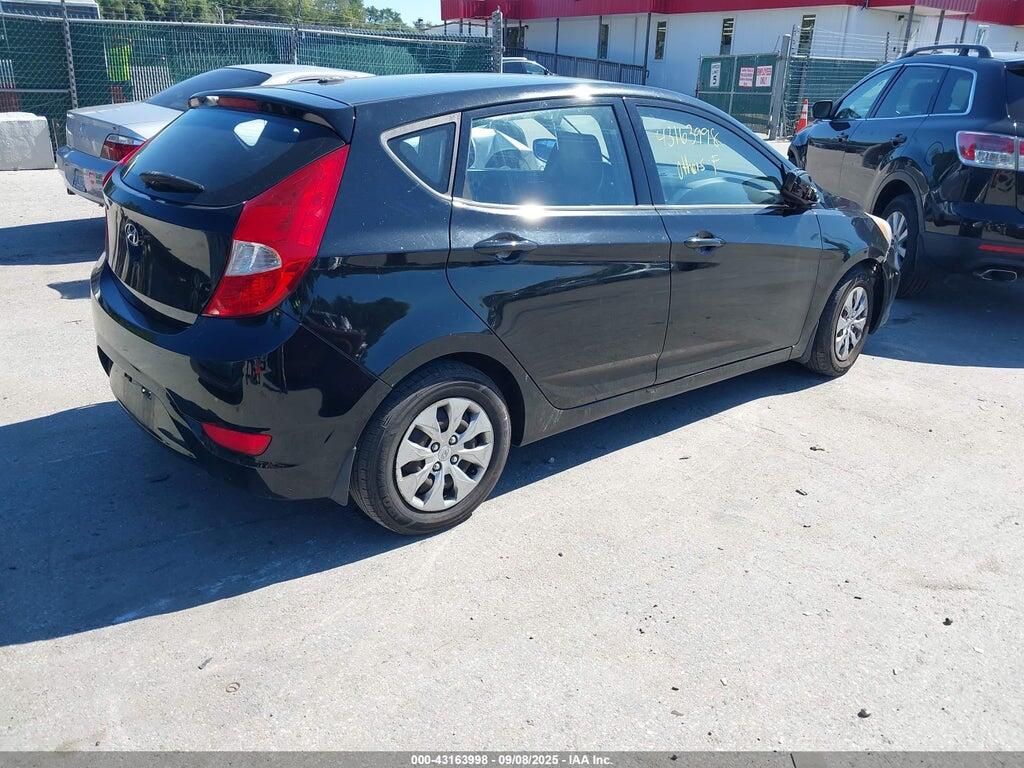 KMHCT5AE1GU244265 2016 HYUNDAI ACCENT photo no. 4