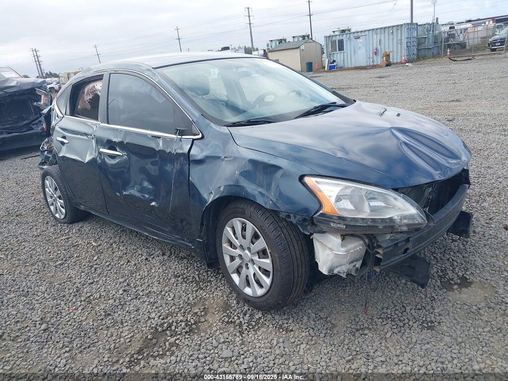 3N1AB7AP6EL630864 2014 NISSAN SENTRA photo no. 1