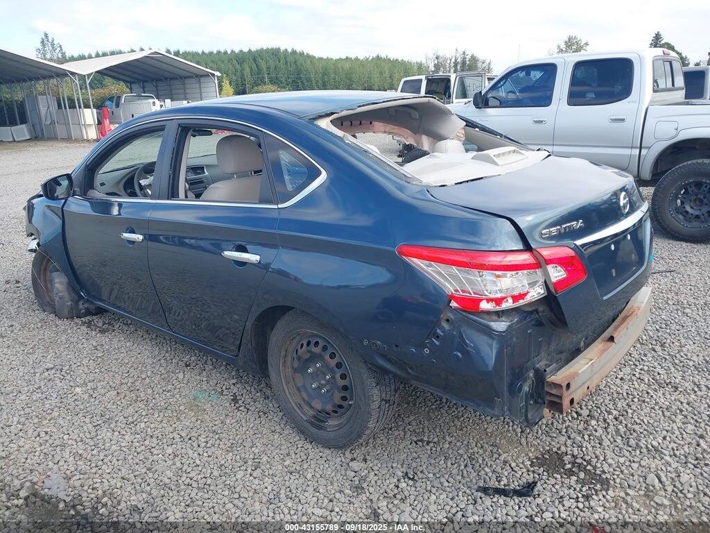 3N1AB7AP6EL630864 2014 NISSAN SENTRA photo no. 3