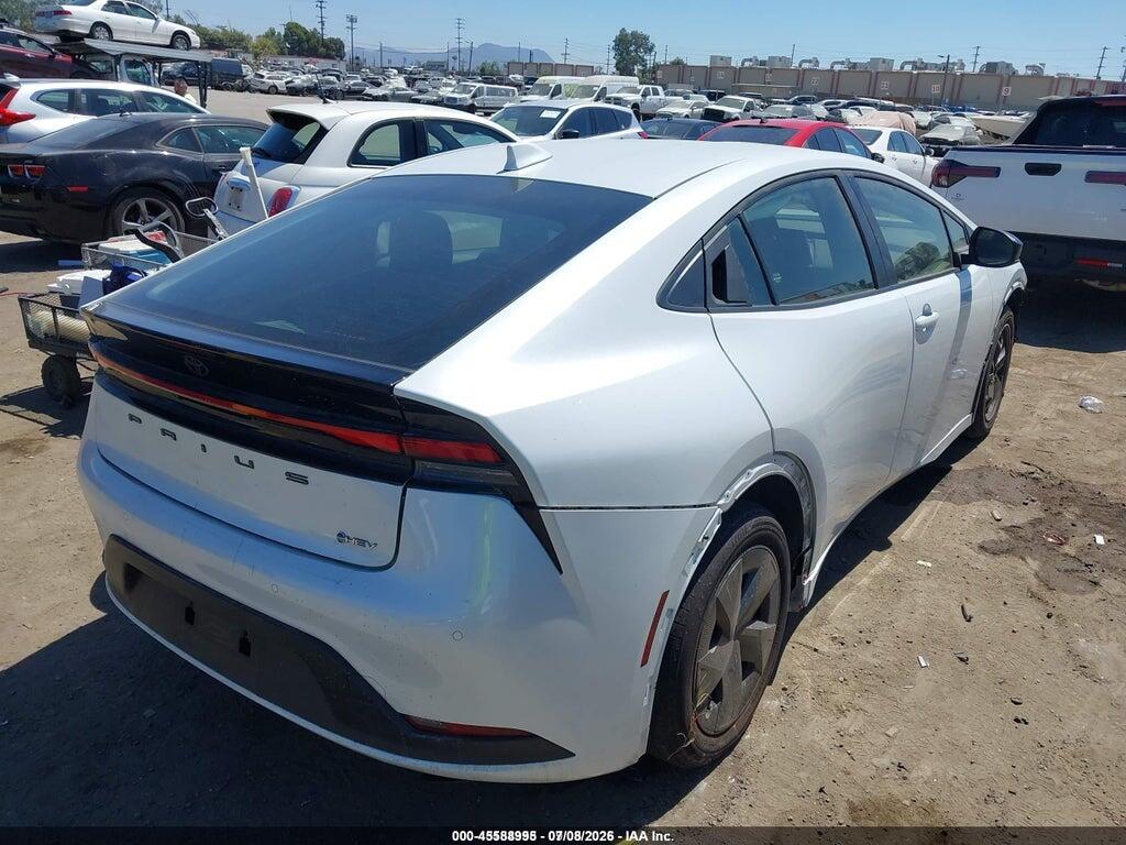 JTDACAAU2P3011870 2023 TOYOTA PRIUS photo no. 4