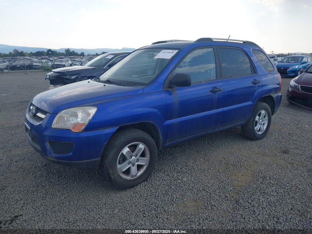 KNDJE723697585256 2009 KIA SPORTAGE photo no. 2
