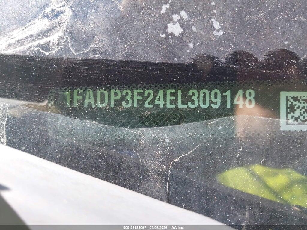 1FADP3F24EL309148 2014 FORD FOCUS photo no. 9