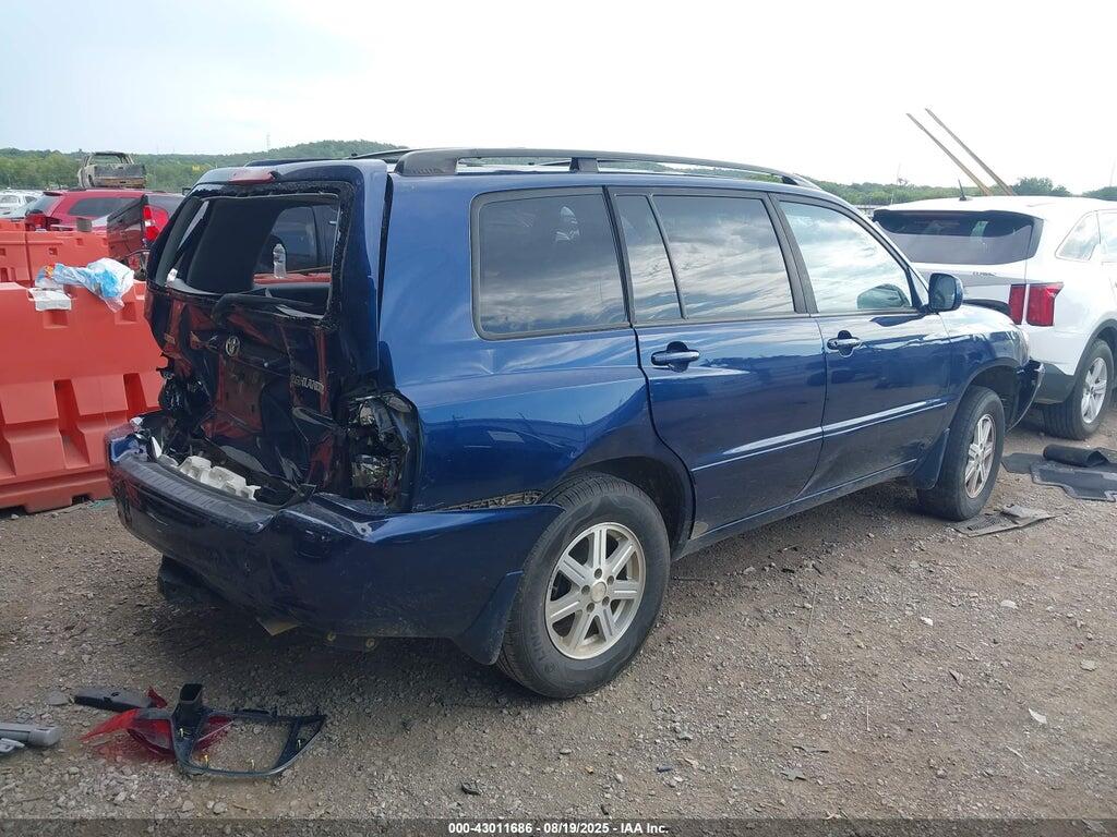 JTEGP21A860099118 2006 TOYOTA HIGHLANDER photo no. 4
