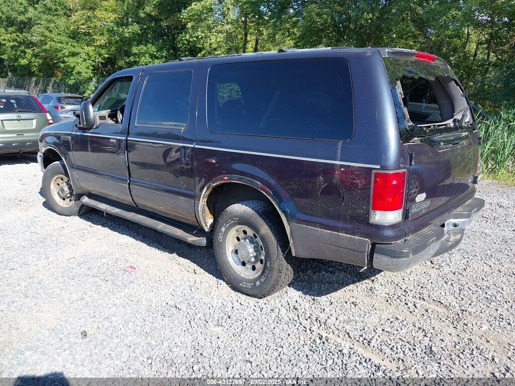 1FMNU41S31EB17671 2001 FORD EXCURSION photo no. 3