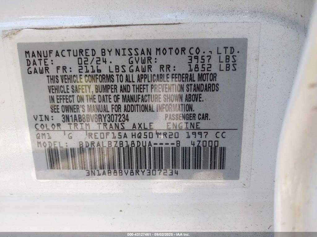 3N1AB8BV8RY307234 2024 NISSAN SENTRA photo no. 9