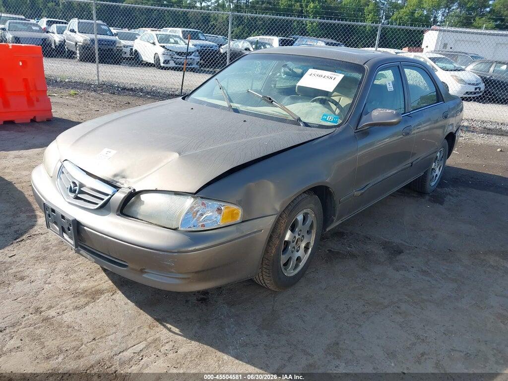 1YVGF22C715243187 2001 MAZDA 626 photo no. 2