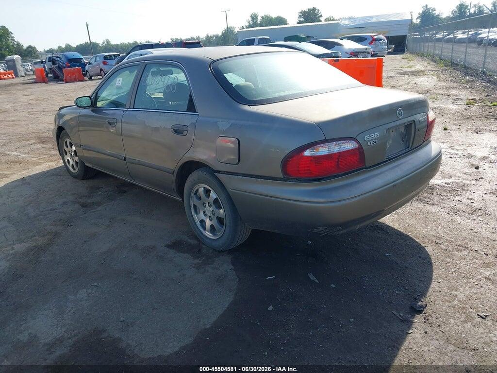 1YVGF22C715243187 2001 MAZDA 626 photo no. 3