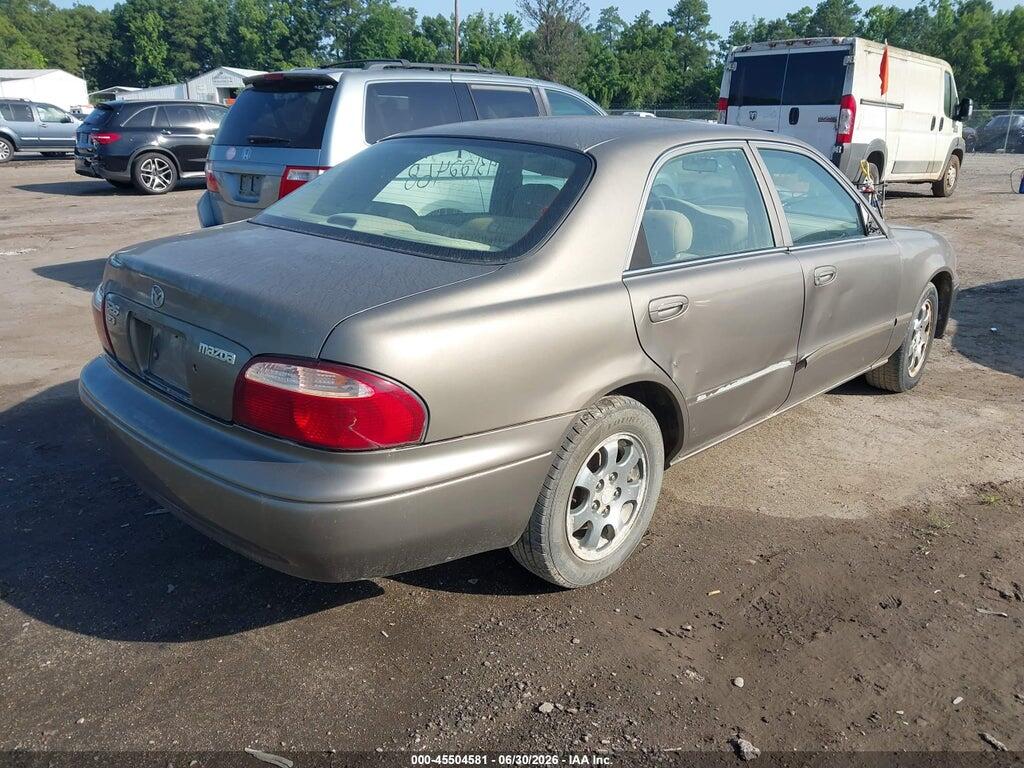 1YVGF22C715243187 2001 MAZDA 626 photo no. 4