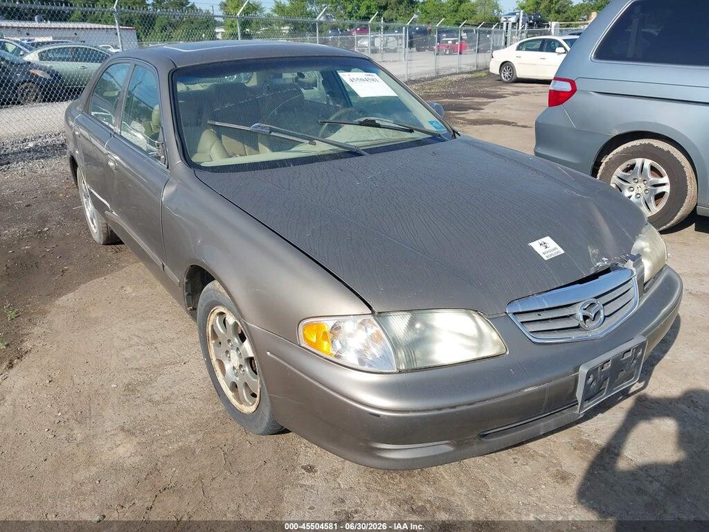 1YVGF22C715243187 2001 MAZDA 626 photo no. 6