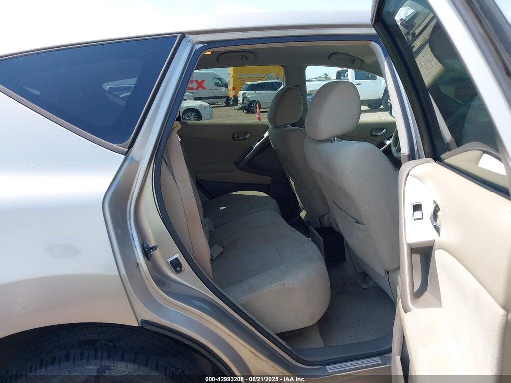 JN8AZ1MUXAW001477 2010 NISSAN MURANO photo no. 8