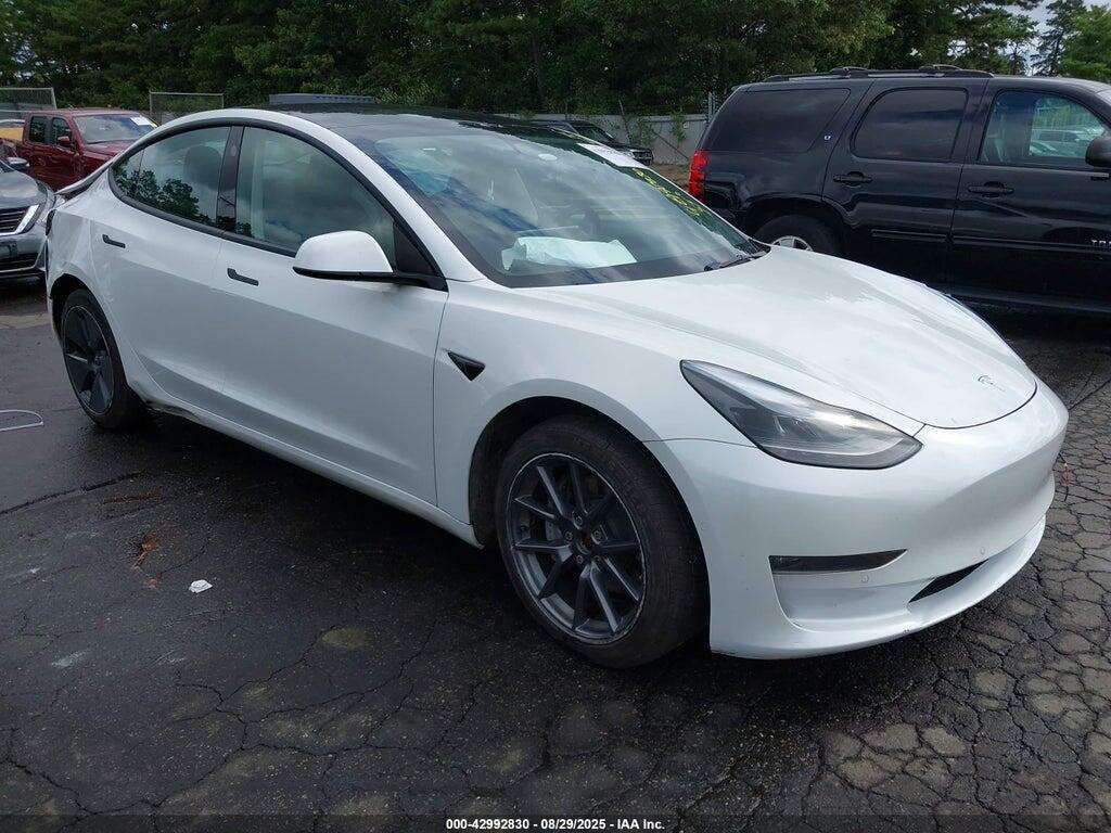 5YJ3E1EB8NF247631 2022 TESLA MODEL 3 photo no. 1