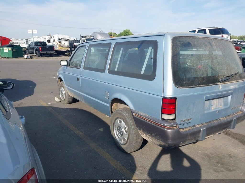 1B4GD44RXMX560024 1991 DODGE GRAND CARAVAN photo no. 3