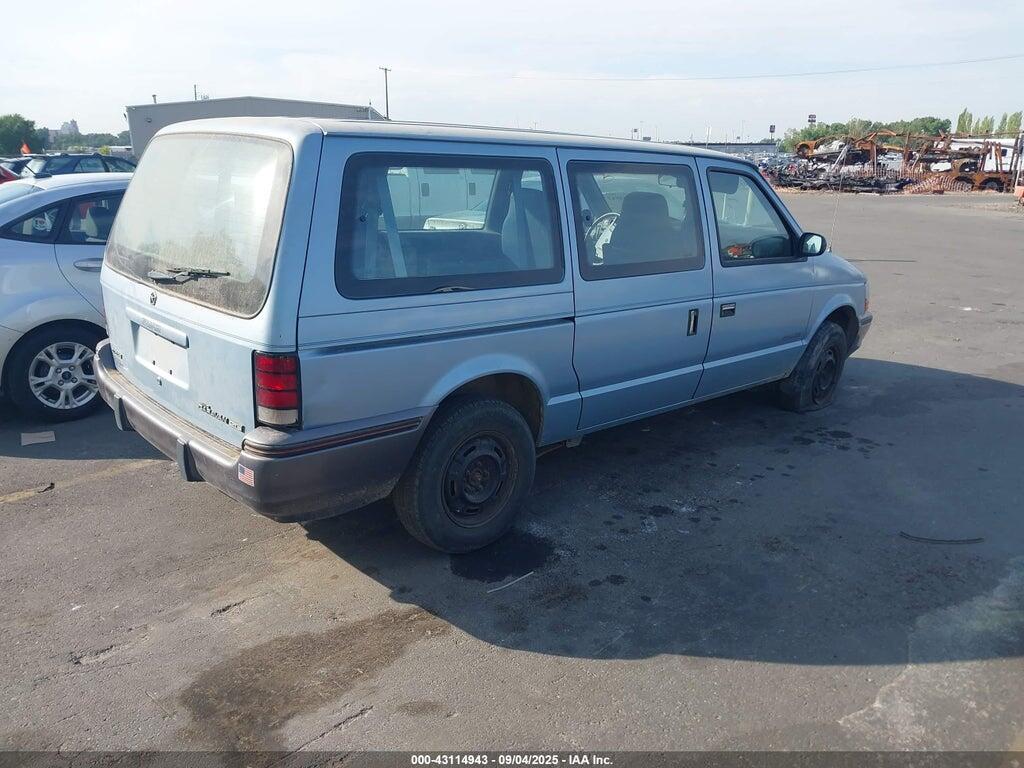 1B4GD44RXMX560024 1991 DODGE GRAND CARAVAN photo no. 4