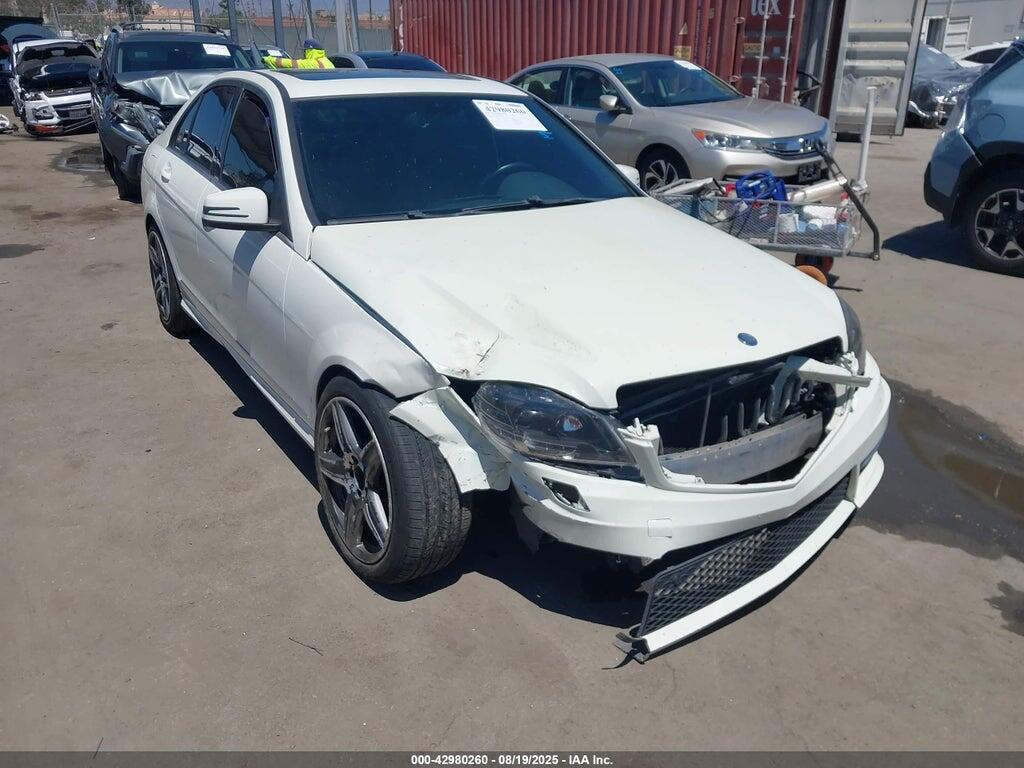 WDDGF5EB5AR109724 2010 MERCEDES-BENZ C 300 photo no. 1